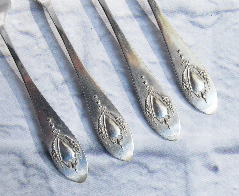 Antique Forks Sterling Silver Flatware