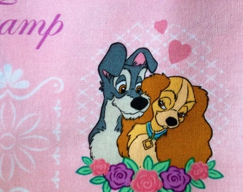 Disney Classics Lady and The Tramp Fabric By The Yard