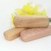 Set of 3 Baby Teething Rattles, natural wooden infant toy, baby rattle, sensory toys, new baby gift, diaper bag accessory, Stocking Stuffer