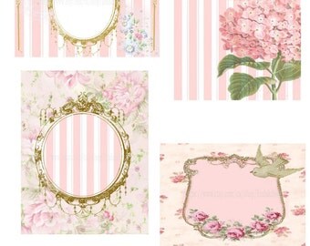 Printable Labels Pink