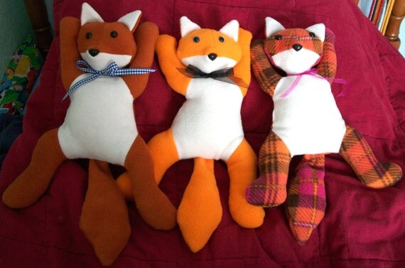 floppy fox plush