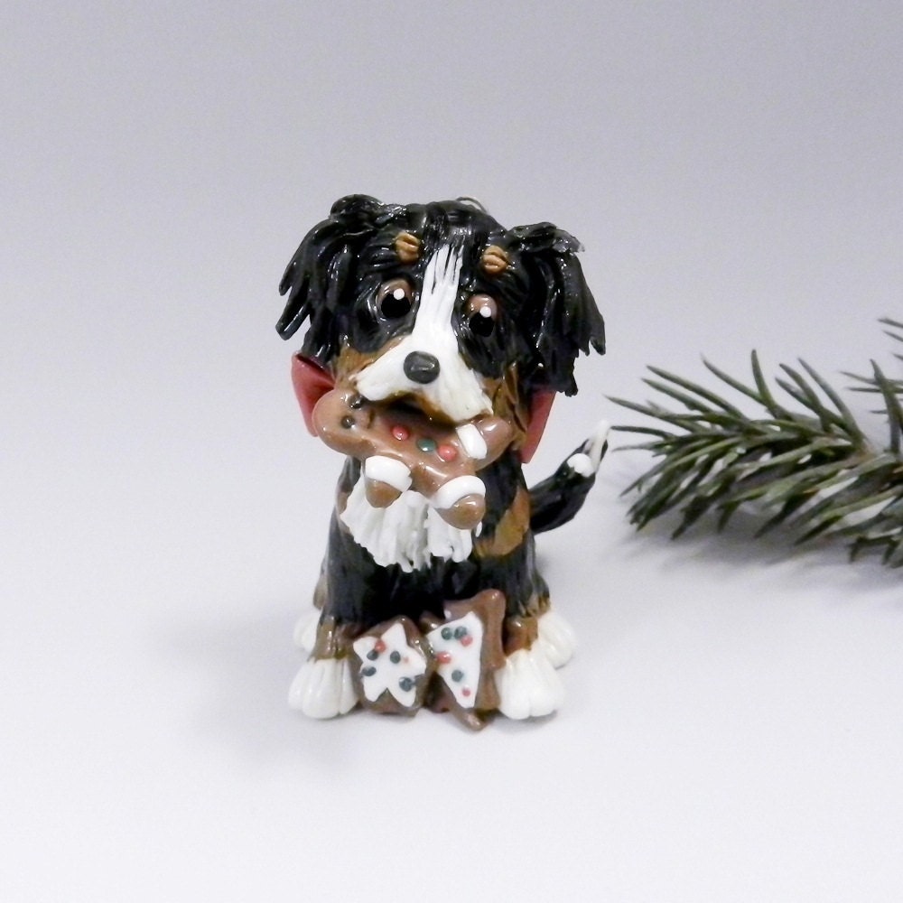 bernese mountain dog christmas ornament santa s cookies bernese mountain dog christmas ornament santa s cookies