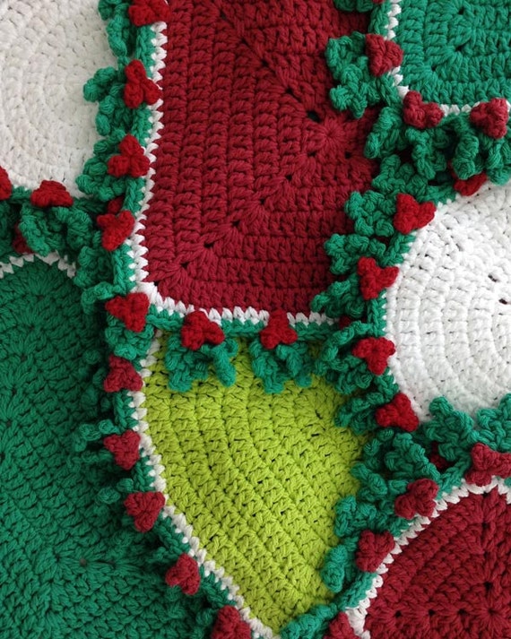 20 Holly Hot Mats Crochet Patterns PDF