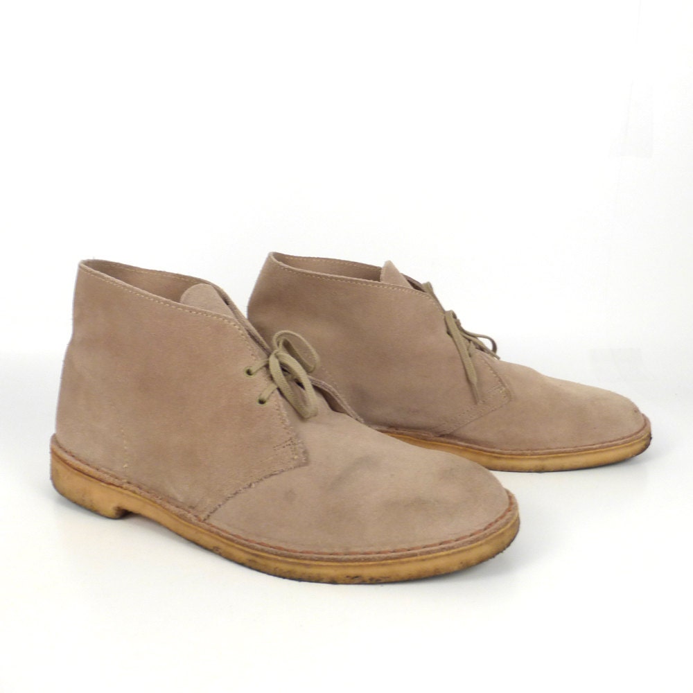 clarks desert boots rubber sole