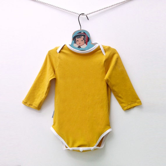 Items similar to Baby Onesie Newborn Onesie Mustard Yellow Baby