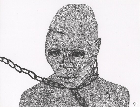 Items similar to Slavery - Print on Etsy