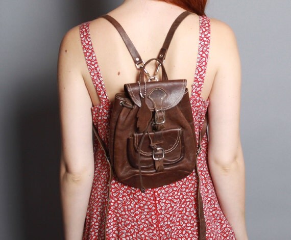 90s mini backpack purse