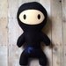 stuffed ninja toy