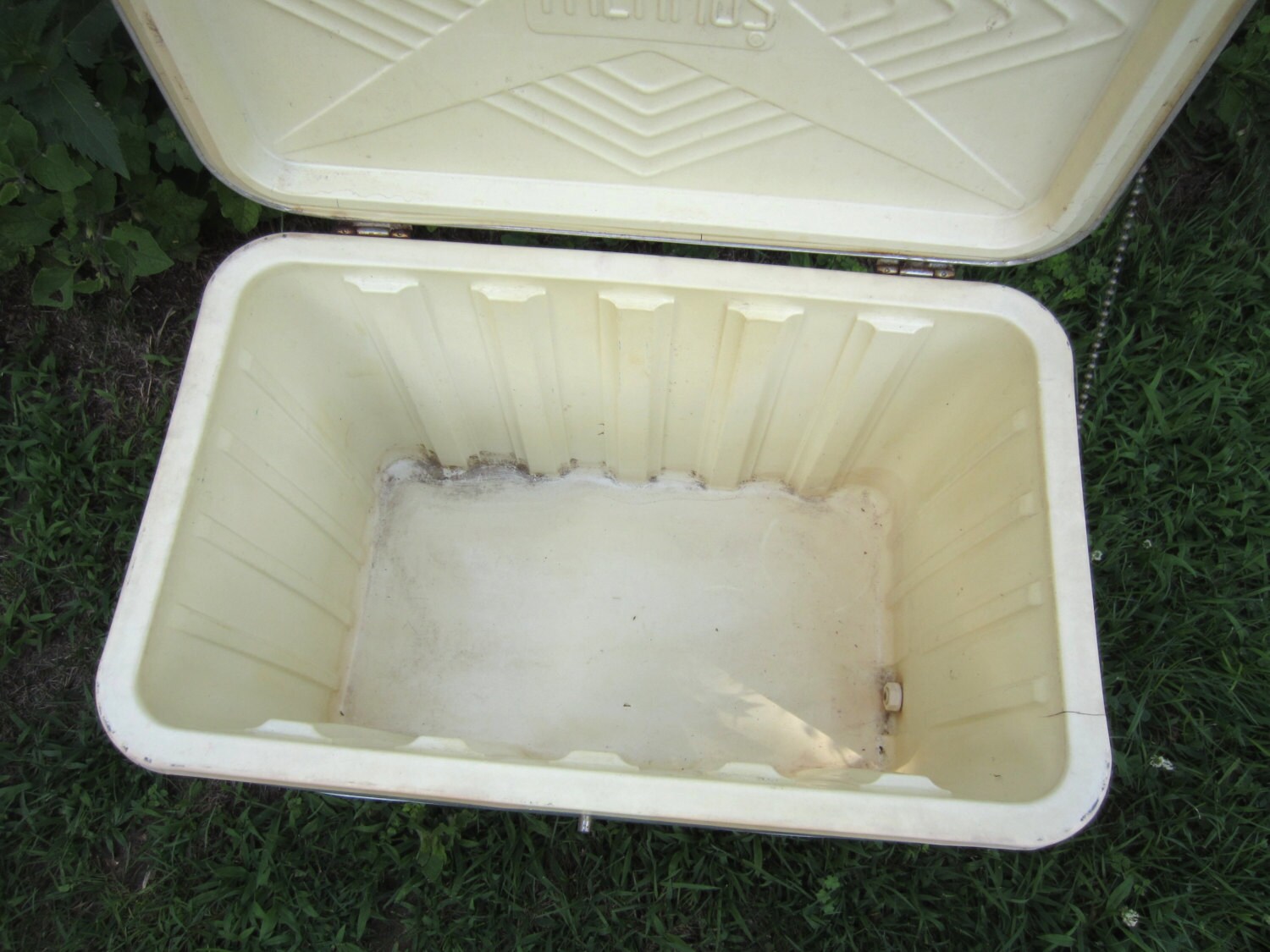 Vintage Metal Thermos Brand Cooler Ice Chest