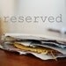 reserved for pance - charcoal waxed carry bag