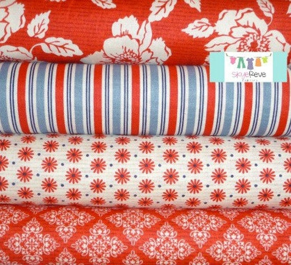 Quilting Treasures Nantucket 1/2 yard bundle by skyerevefabrics