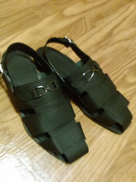 Items similar to All Leather Hand Made Men's Dress Sandals on Etsy