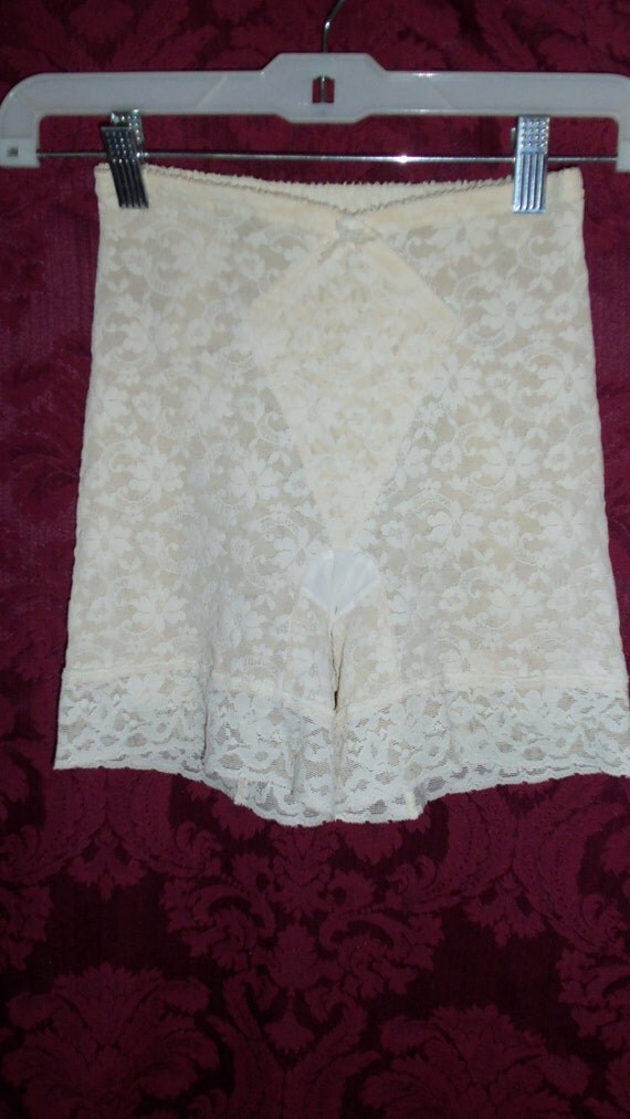 Vintage Lace Girdle Panty