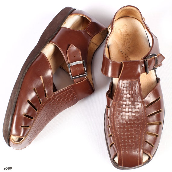 vintage mens sandals