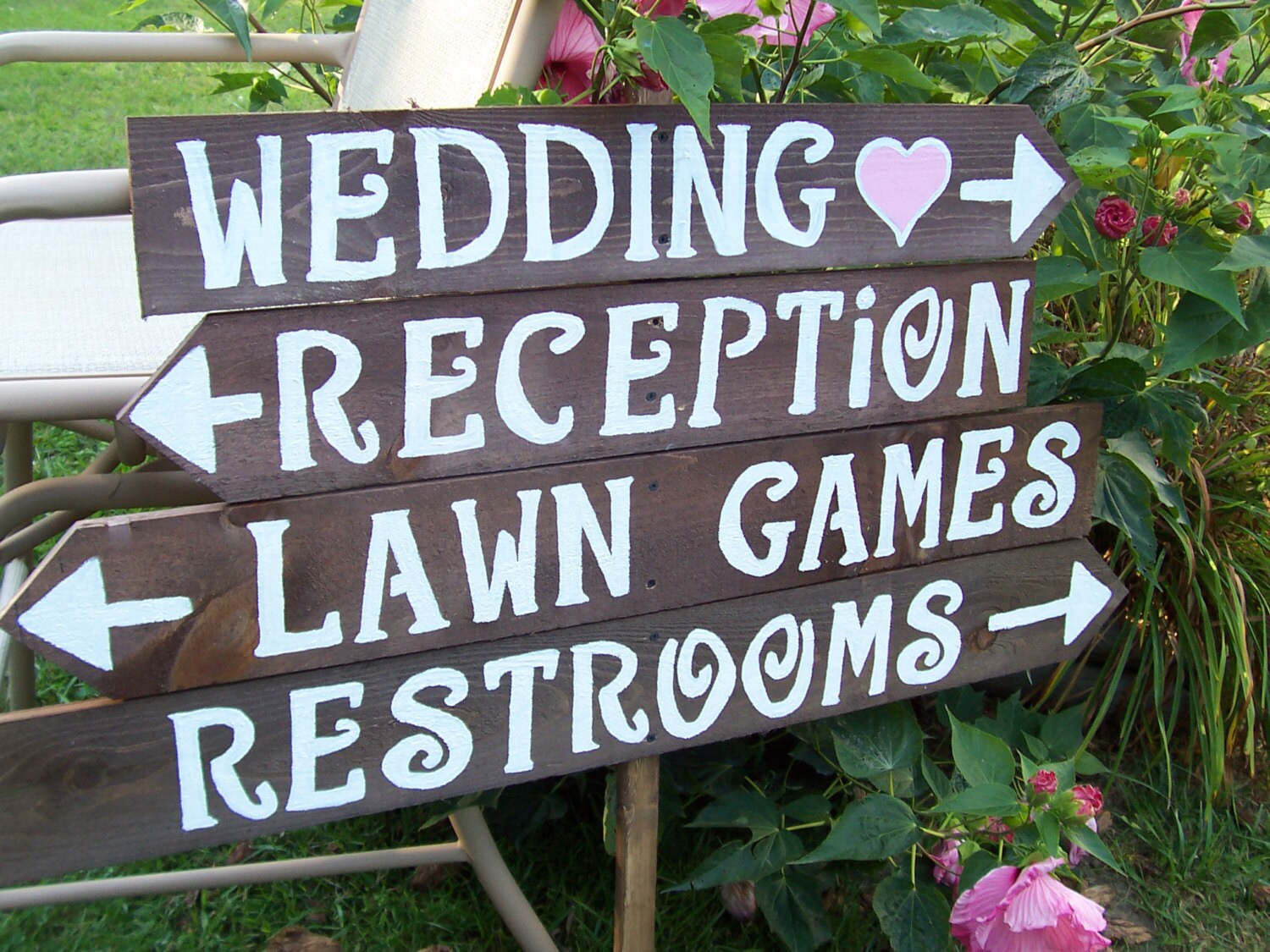 etsy Welcome signs rustic  wedding back