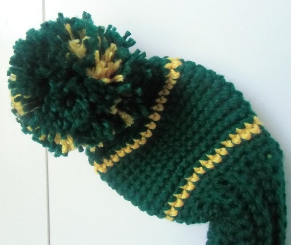 Green Bay Packers Crochet Golf Club Head Covers Inspired by