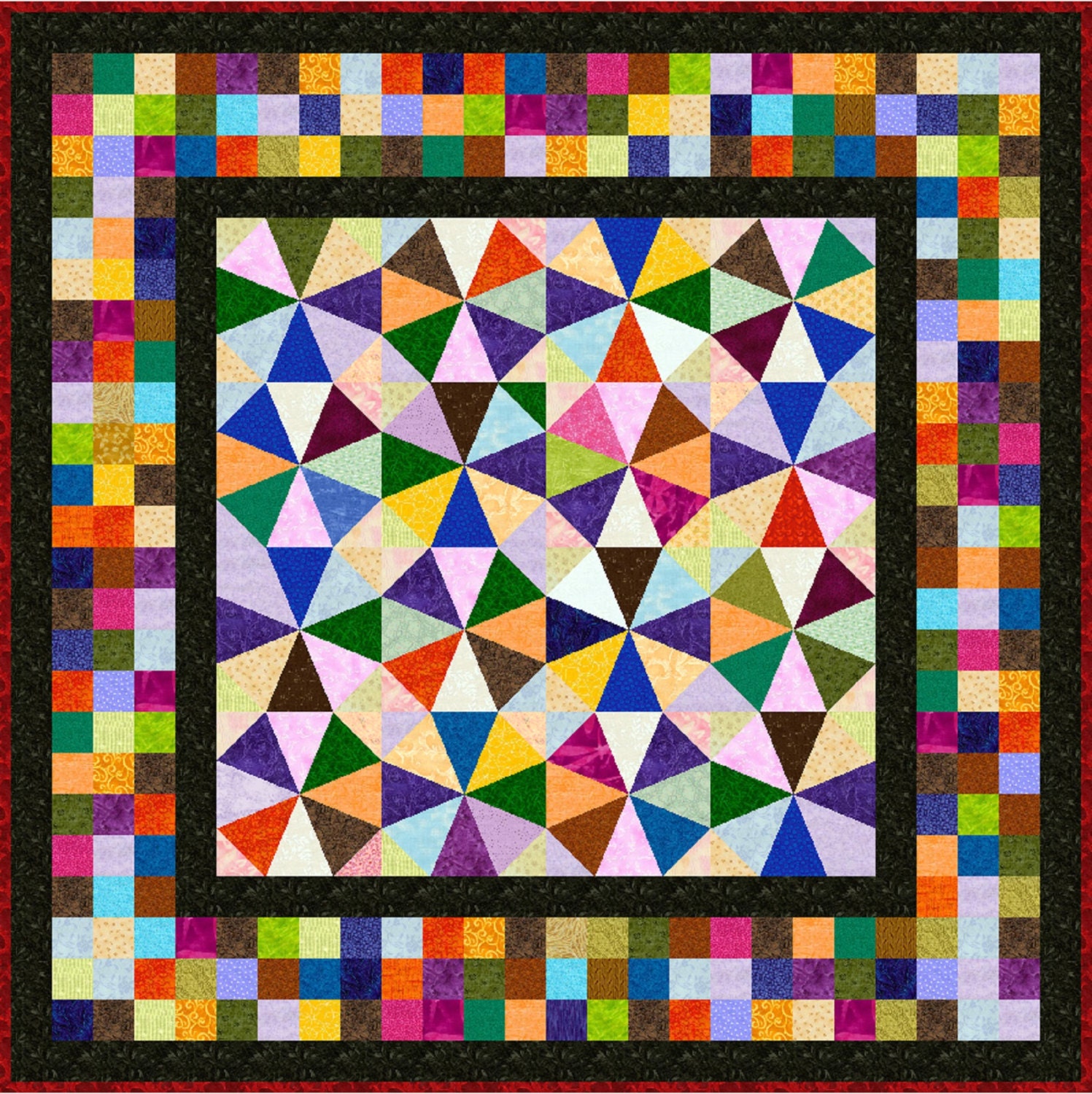 IRONICAL 53 QuiltAddicts Precut Quilt Kit or