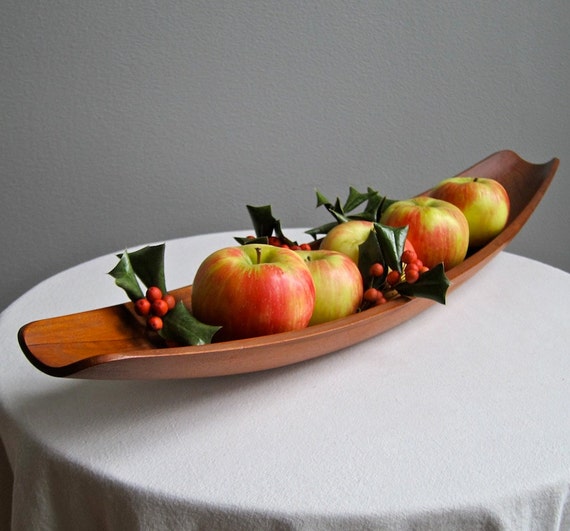 Dansk Teak Gondola Bowl by Jens Quistgaard by BarkingSandsVintage