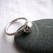 Silver Stacker Facet Ring by hybrid handmade Cari-Jane Hakes from the Essential Simplicity series
