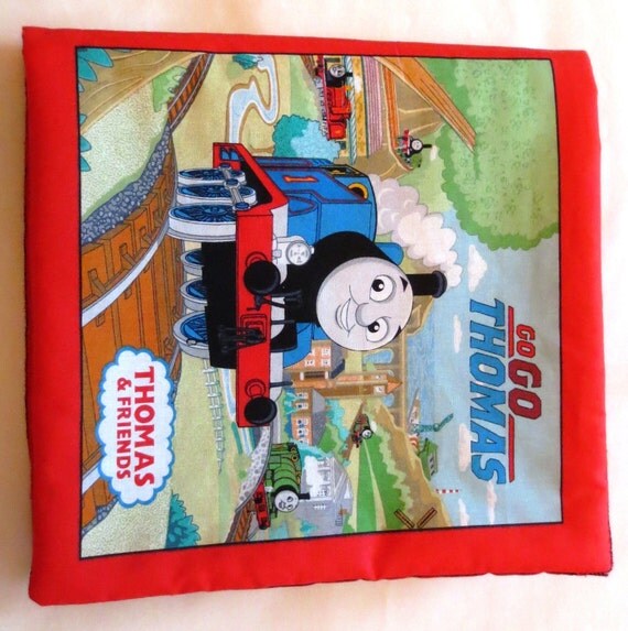 Thomas and Friends Go Go Thomas Fabric Book by coolcraftsandmore