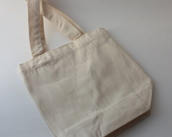 SALE: Cotton Muslin Tote Bag 8x8 in ch (Set of 15) ...