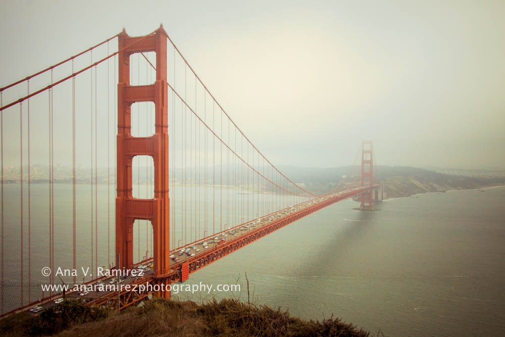 Golden Gate Bridge In Color San Francisco By Anaramirezphoto Coloring Wallpapers Download Free Images Wallpaper [coloring436.blogspot.com]