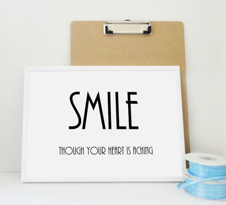 Smile Though Your Heart Is Breaking Lyrics