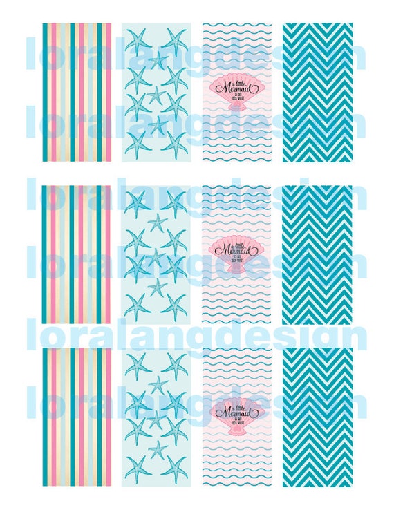 DIY Printable Vintage Carnival Circus Mini Candy Bar Wrappers INSTANT DOWNLOAD Il_570xn