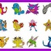 37 pokemon embroidery designs BOGO instant download
