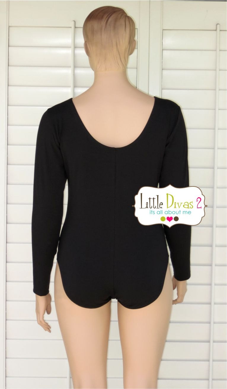 Plus Size Adult Long Sleeve Leotard 9451