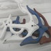 wall hooks trio beach house anchor red white blue americana nautical cottage chic country shabby rustic union jack colours