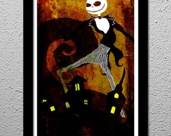 Nightmare Before Christmas - Tim Burton - Jack Skellington