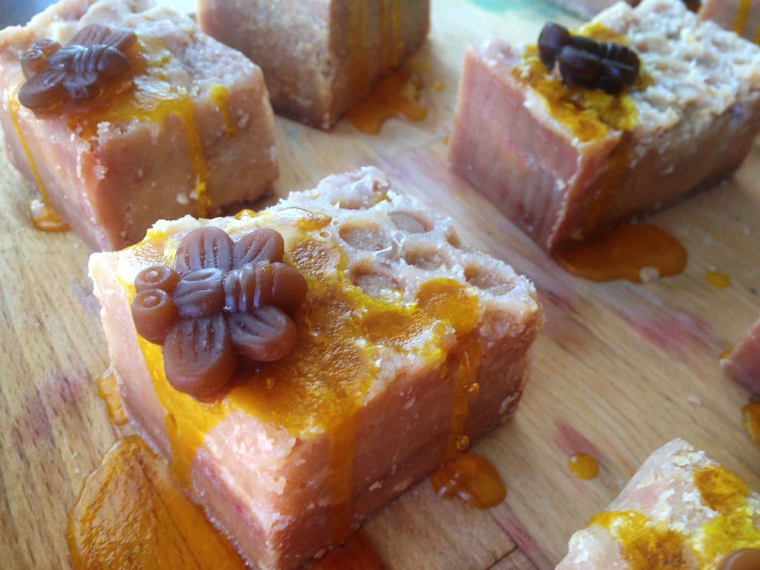 AMISH HONEY & GOATMILK Farm Soap Real Creamy Goat Milk and