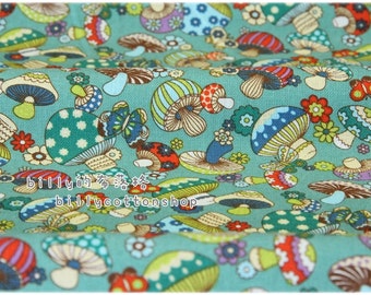 Mushroom fabric | Etsy