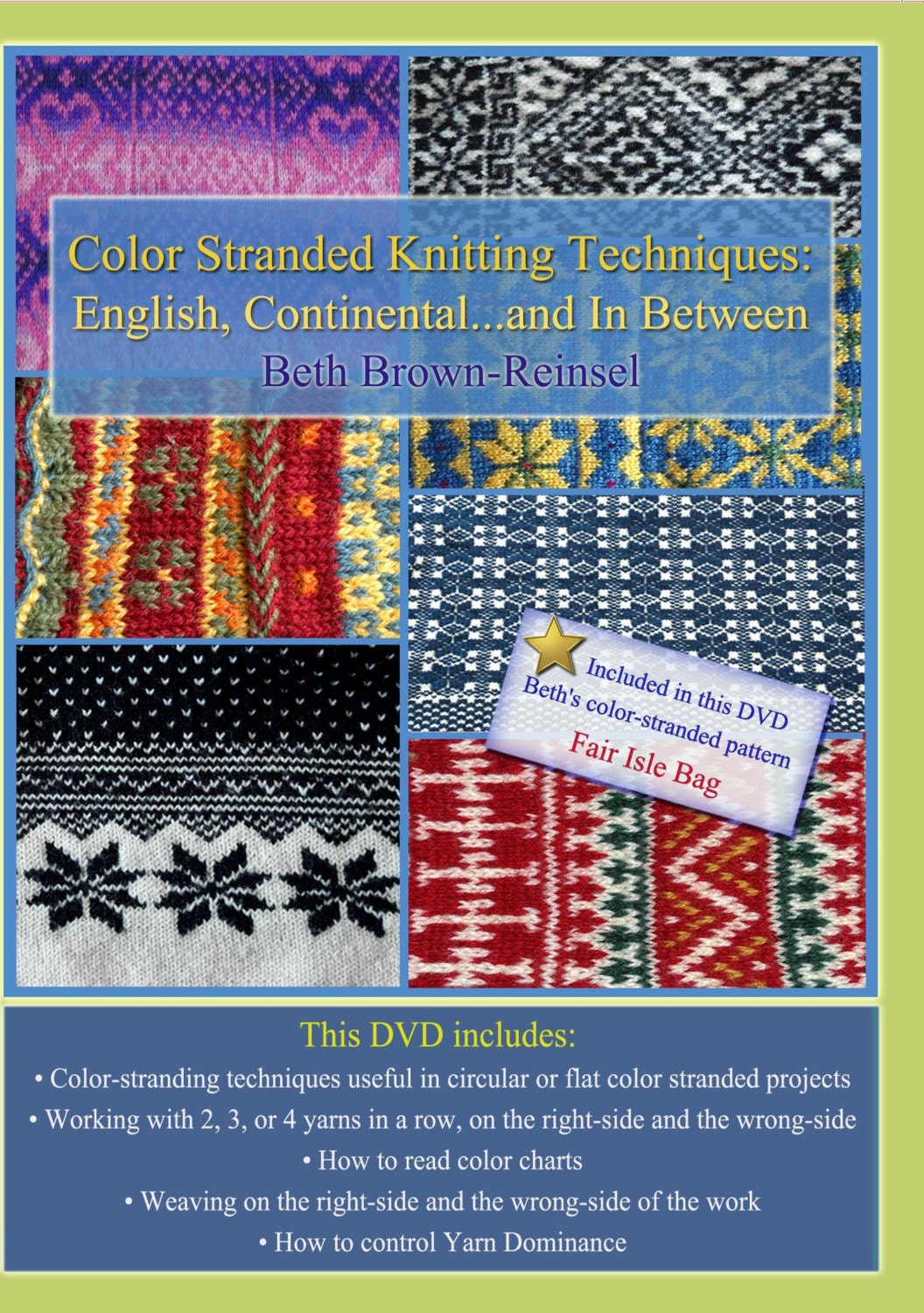 Color Stranded Knitting Techniques DVD