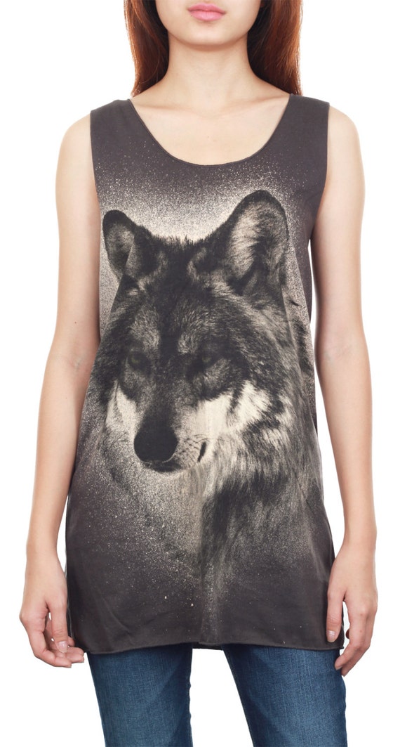 Wolf Tank Top Wolf Shirt Wolf Jacob Lycan Animal Art Design