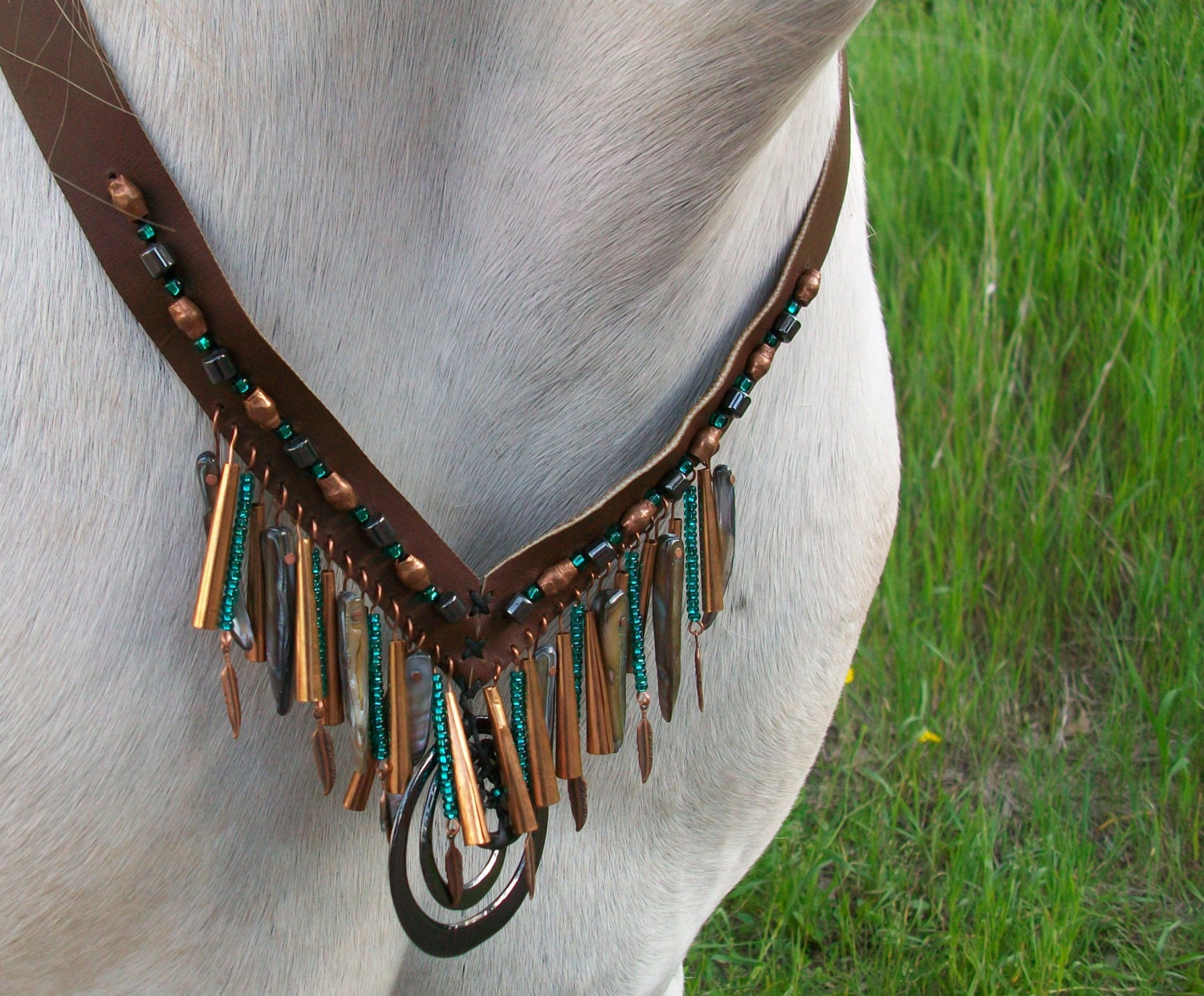 Rhythm Beads Horse Necklace Trail Beads for Horses