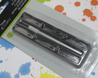 hobby knife set with 6 blades for miniatures and small craft projects