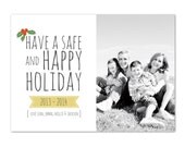 Printable Custom Christmas Photo Card - Happy Holidays Il_170x135