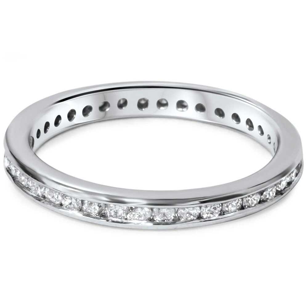 Stackable Diamond Ring Diamond Eternity Ring Diamond Wedding