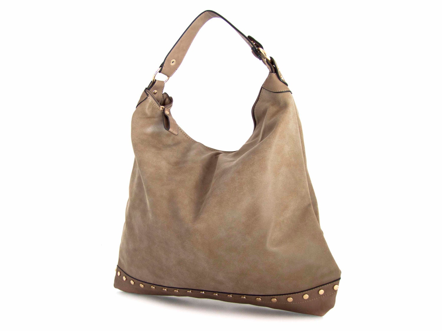 Leather Tote Bag Handbag in Vegan Leather by VeganLeatherHandbags