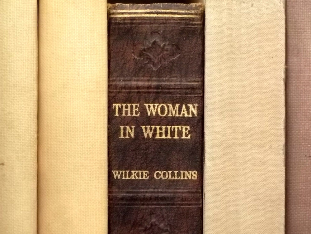The Woman in White by Wilkie Collins vintage novel by EAGERforWORD The Woman in White by Wilkie Collins vintage novel by EAGERforWORD