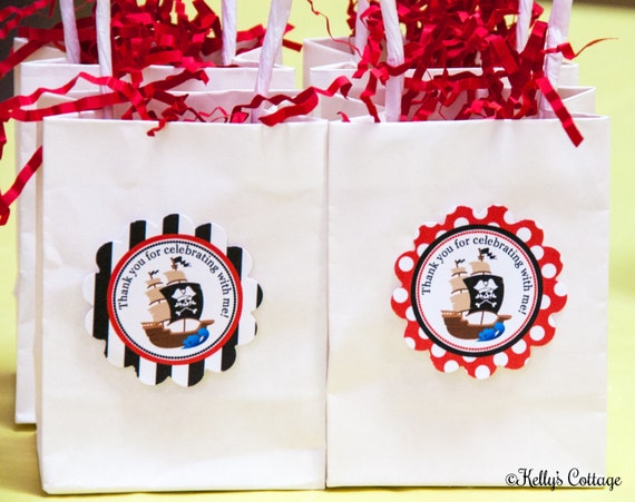 Pirate Birthday Party 2 Inch Thank You Circles, Instant Download, Printable, Digital Il_570xn