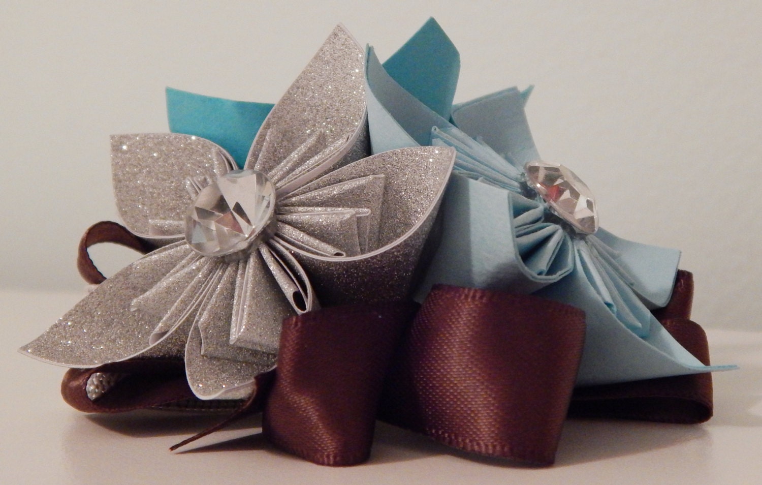 Origami Flower Wrist Corsage