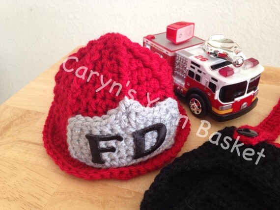 newborn pattern hat fireman crochet for Hat, 6 Month, PATTERN Firefighter CROCHET 3 0 Newborn, Fireman 3 Baby