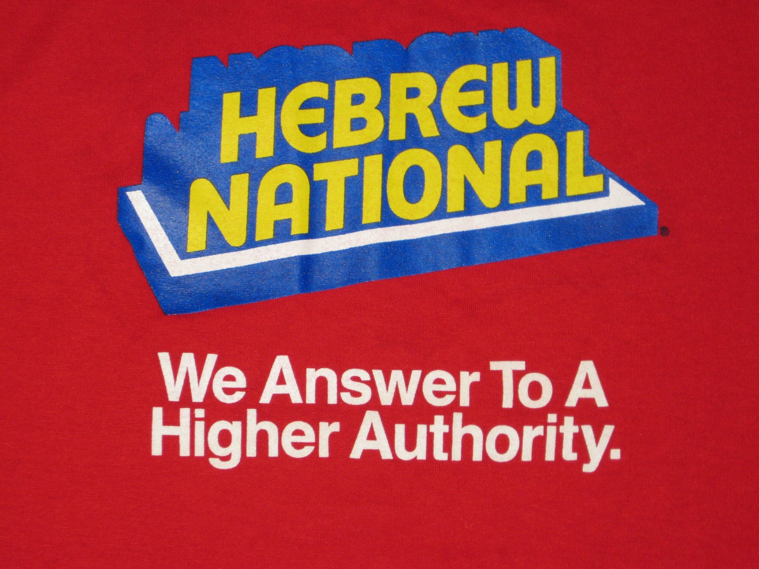 hebrew national t shirt