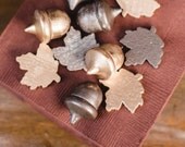 20 - Hand Painted Wooden Acorns Il_170x135