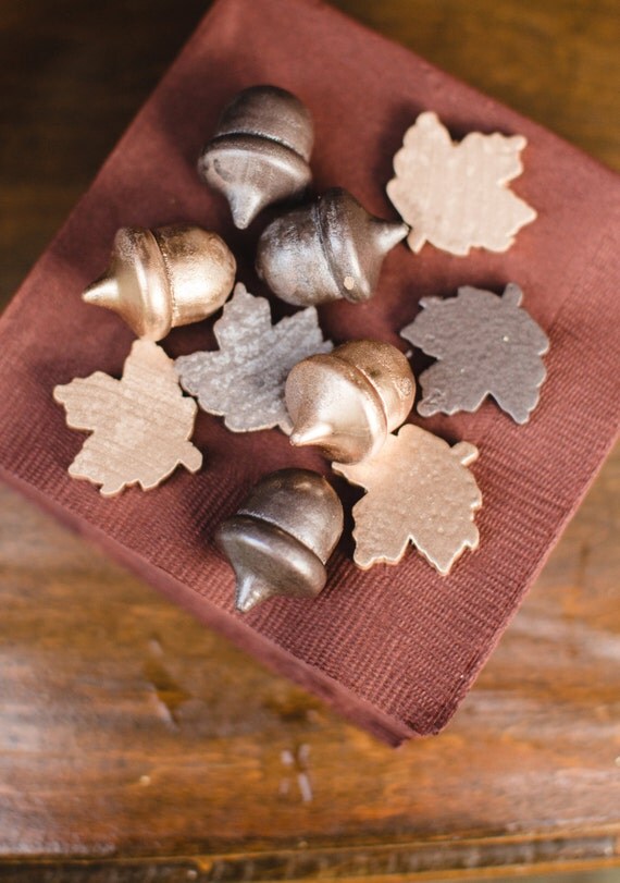 20 - Hand Painted Wooden Acorns Il_570xn