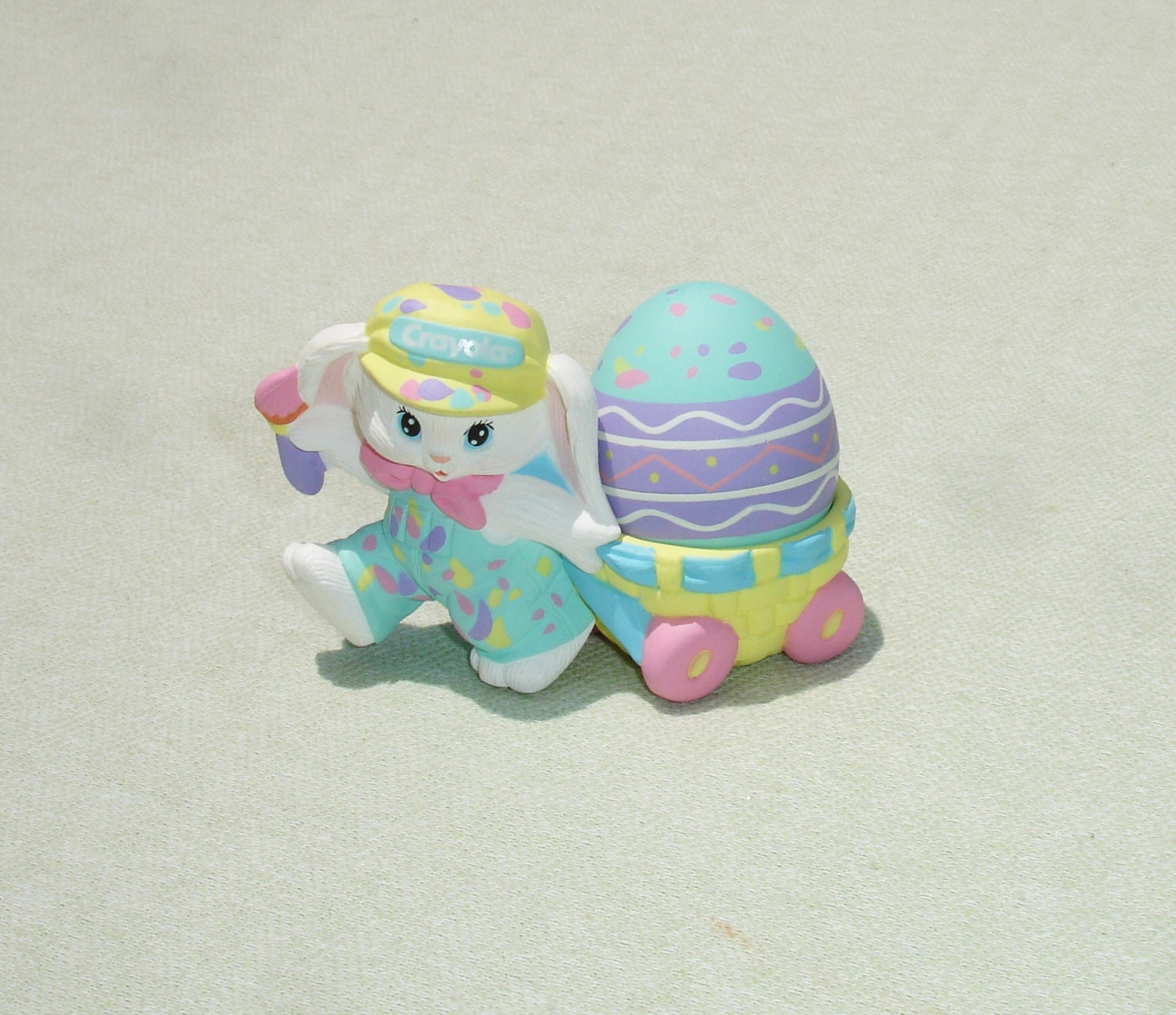Crayola Bunny Figurine for Easter Basket Hallmark