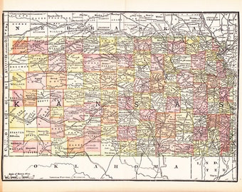 Old Map Of Europe In The 7th Century From A 1915 By Route44west